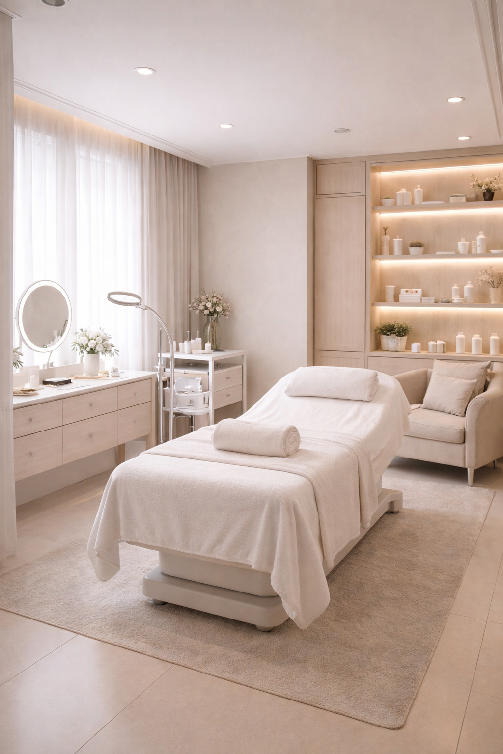 Glo de Vie Med Spa treatment room